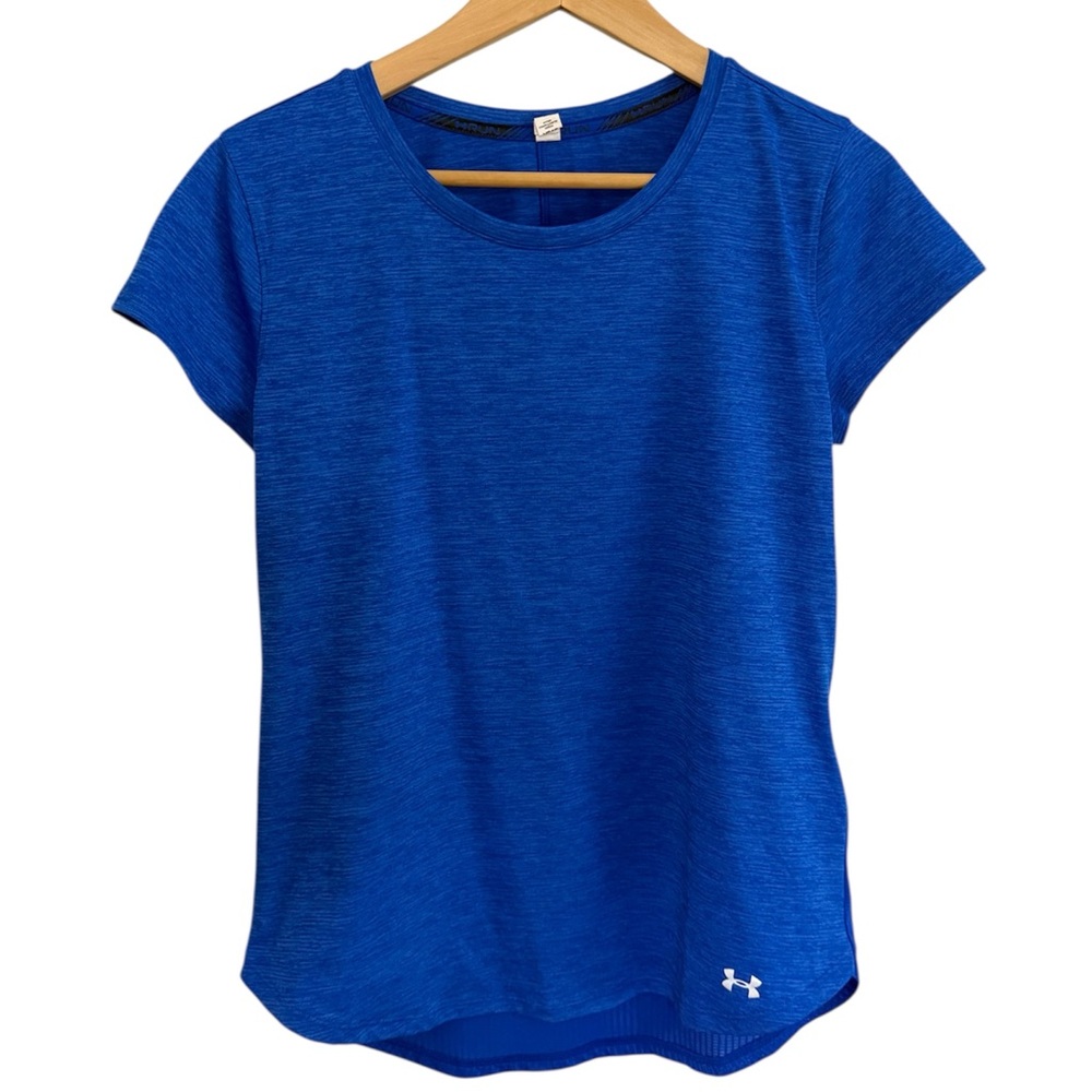 Under Armour Women's Vibrant Blue Short Sleeve Tee Size Medium
